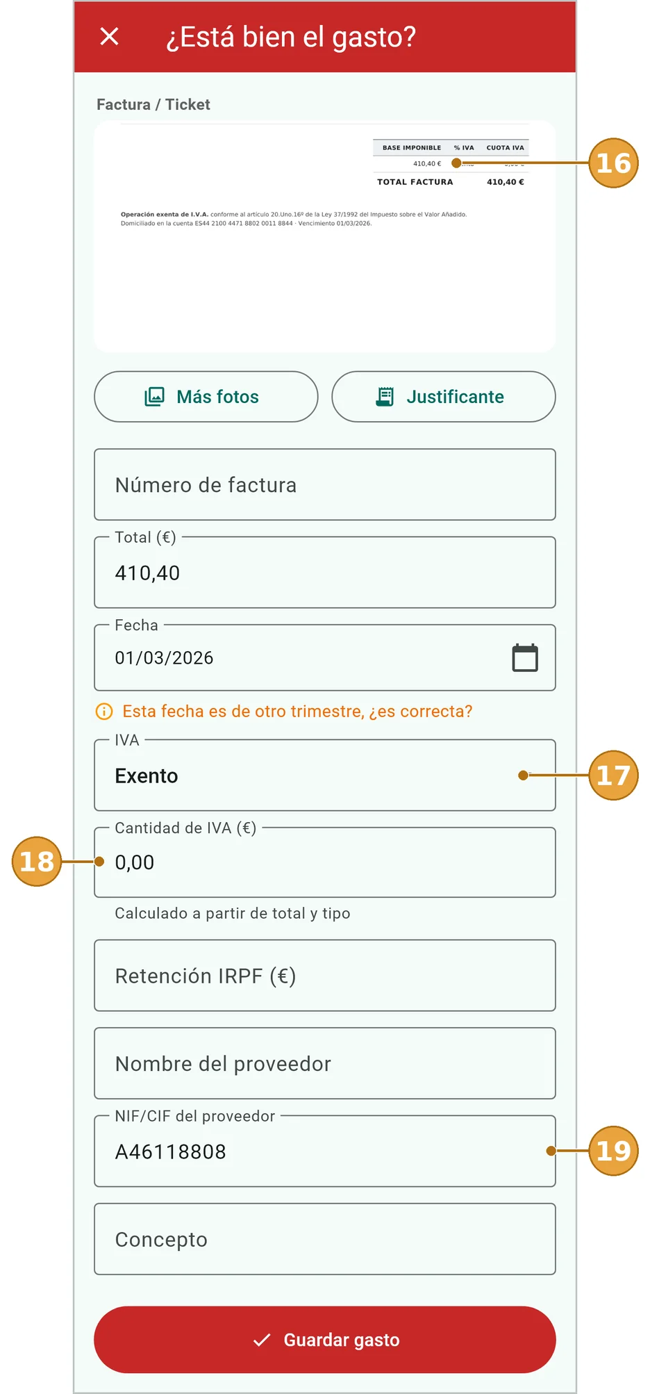 Un seguro exento